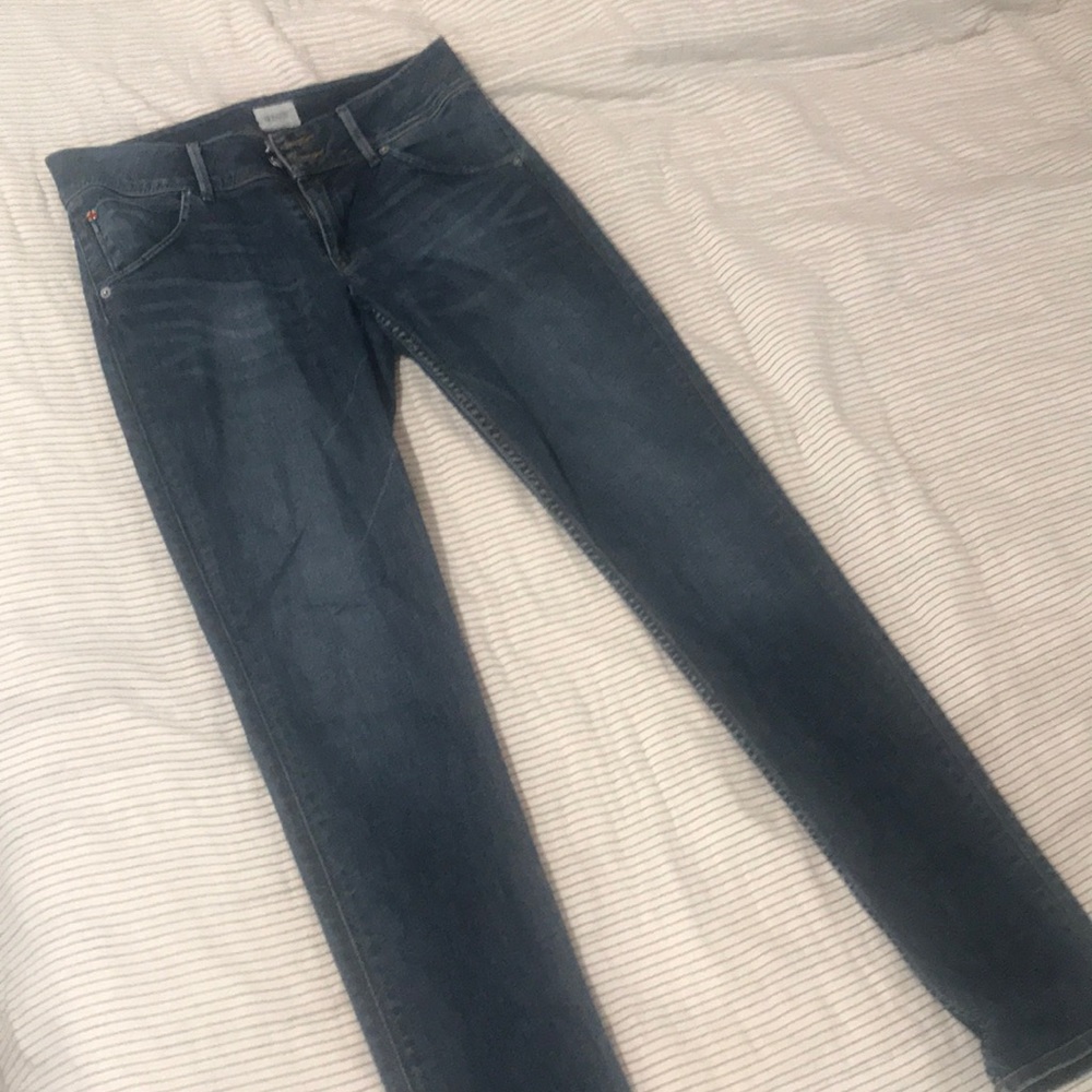 Hudson straight leg jeans